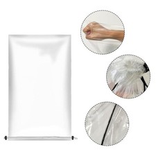 Couverture Film Plante Imperméable 2Pcs avec Cordon pour Arbustes Jeunes et Cul