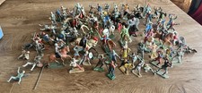 Jouet N505 Lot Petits Soldats Chevalier Moyen Âge Starlux Et Autres