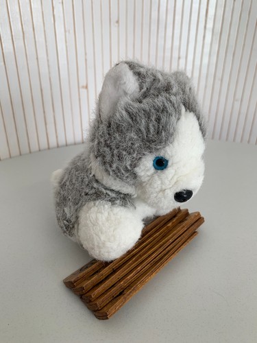 Peluche chiot husky - peluche,