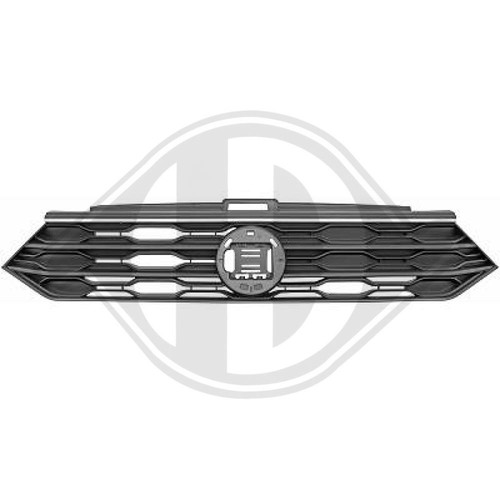 Grille radiateur chromée - grille,