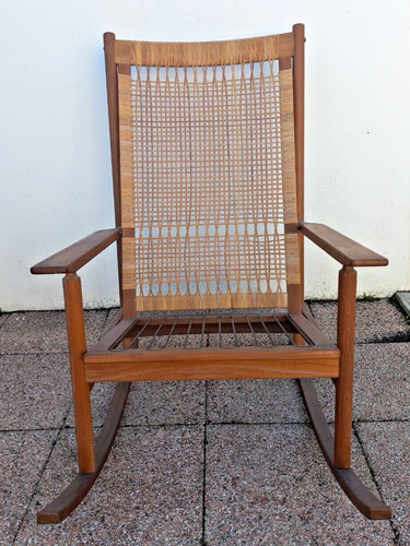 Rocking chair hans olsen 1960 - chair,