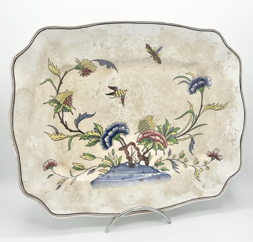 Plat faïence sarreguemines - plat,