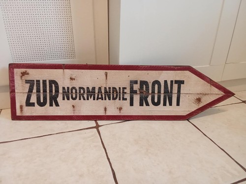 Panneau directionnel allemand