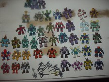battle beasts, laser beasts, dragonautes (40 pieces/figurines)