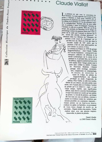 Claude viallat 2006 france - claude,