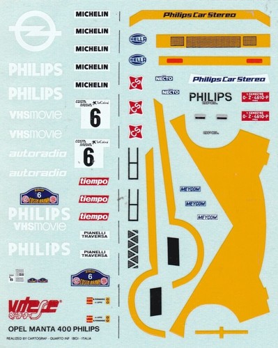 Décalcomanie decals rallye - decals,