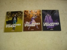 LES LARMES D'OPIUM Série complète- 3 BD