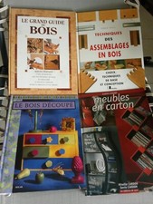 Lot 4 Livres DIY Bois & Carton