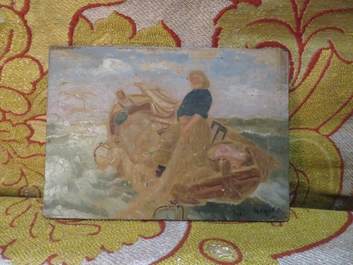 Ancien petit tableau - petit, pochade
