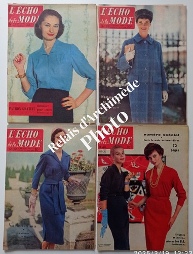 Lot revues echo la - 4, mode