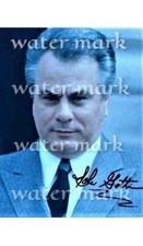John gotti photo - gotti, signée