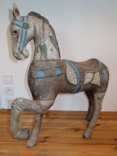 Grand cheval bois pour - bois,