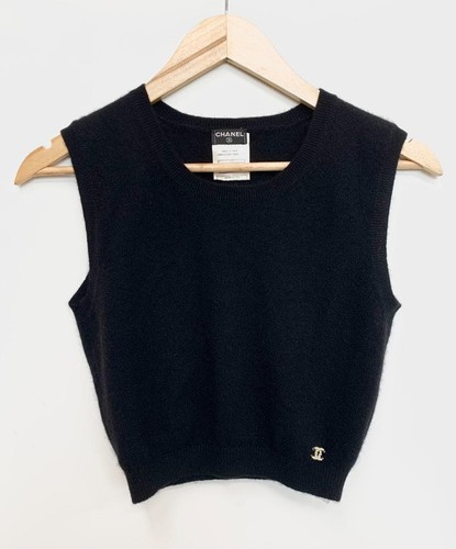Gilet tricot sans manches - gilet, en
