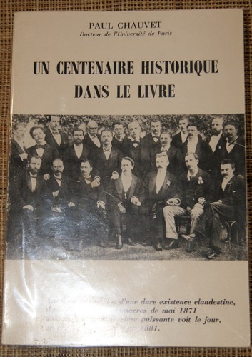 Chauvet centenaire - chauvet, un