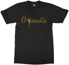 Gymnastics Gold Script Youth T-Shirt Gymnast Pride Gift