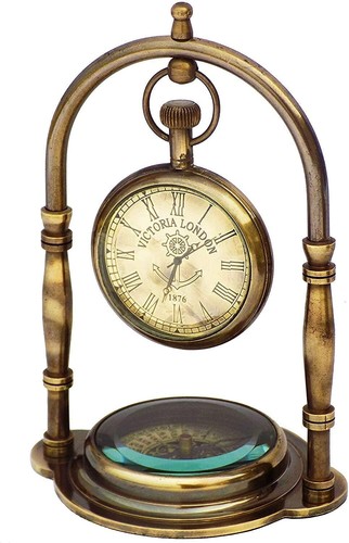 Ancienne horloge table - de,