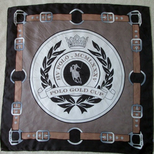 Foulard polo soie tbeg - -, hv