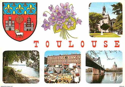 Carte postale toulouse - postale, 31