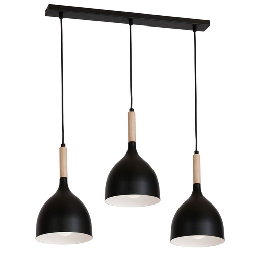 Lampe suspendue noire - lampe,