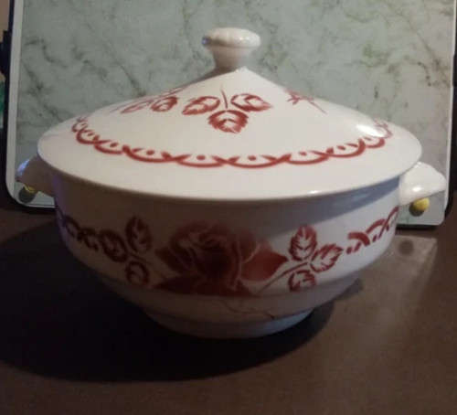 Soupière porcelaine digoin - soupière,