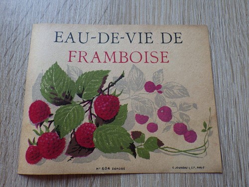 Etiquette ancienne chromo - etiquette,