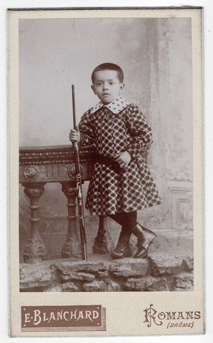 Photo cdv blanchard roman - cdv,