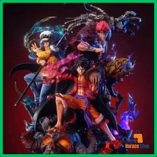 ✅ Figurine One Piece – Luffy, Law et Kid 22 cm – Statue de Collection Premium