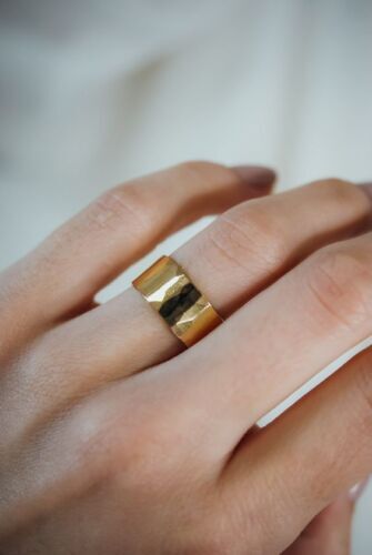 Bande bague argent - bande, de