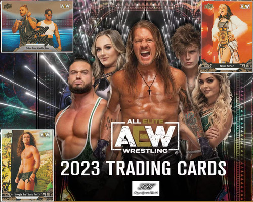 2023 upper deck aew base - 2023,