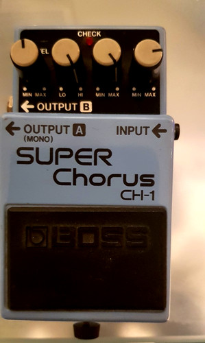 Pédale effet boss super - boss,