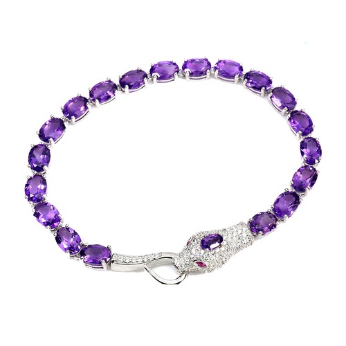 Bracelet gemsporium argent - bracelet,