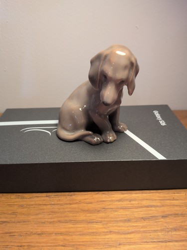 Figurine chiot teckel - chiot,