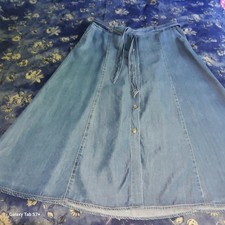 jupe évasée  longue Ton