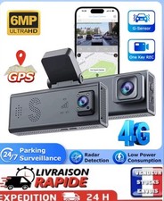 Dash-cam 4G LTE SIM Caméra