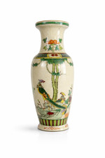 Vase chinois ancien faïence