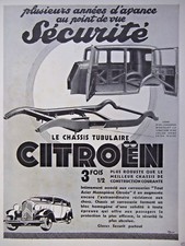 PUBLICITÉ DE PRESSE 1933