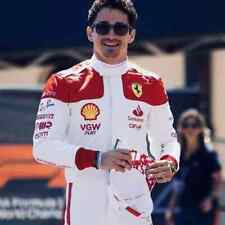 2023 Charles Leclerc Monaco GP Ferrari F1 Kart Racing Suit