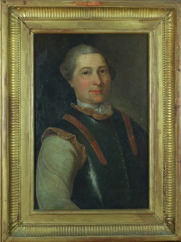 Beau tableau ancien portrait - beau,