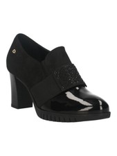 Donna Serena Chaussure Femmes C / Talon 7 CM Et Élastiques,Bandeau avec Strass -