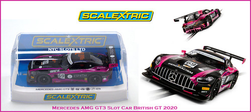 Scalextric mercedes amg gt3 - scalextric,