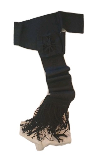 Ceinture moirée noire pour - ceinture,