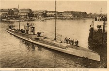 Marine de Guerre Sous-Marin PIERRE-CHAILLY à Cherbourg Marine Nationale