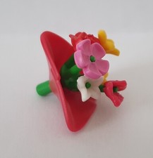 BOUQUET DE MARIEE ROUGE AVEC FLEURS PLAYMOBIL...