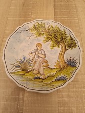 Ancienne Assiette Creuse Faience Montagnon