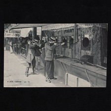 Cpa Paris / Fête foraine / Un Tir