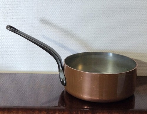 Casserole ancienne cuivre - casserole,
