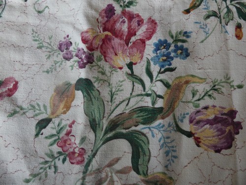 Ancien tissu vintage french - ancien,