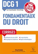 DCG 1 Fondamentaux du droit -