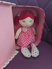 Doudou et compagnie poupée fille blanche rose Les Demoiselles - DC2944 BRIN DE F