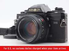 Appareil photo reflex argentique 35 mm noir MINOLTA X-700 MPS MD ROKKOR 50...